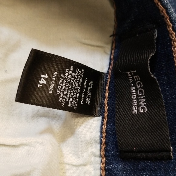 EXPRESS  SZ 14 LONG  Legging Midrise        J59 - Picture 3 of 4